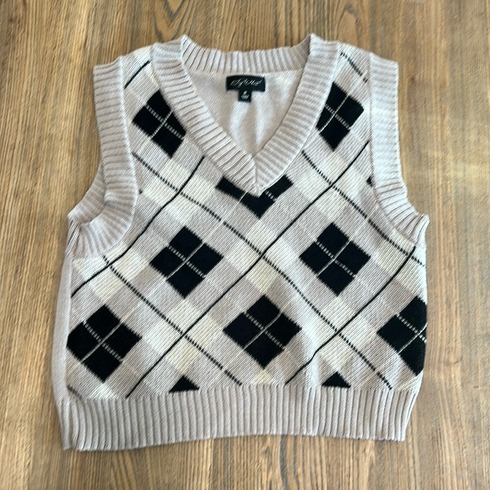 Say What sweater vest.